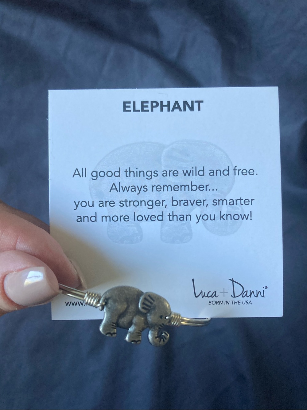 Elephant Bangle - Picture 3 of 3